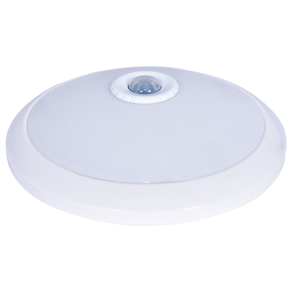 18WATT LEDLİ SENSÖRLÜ ACİL KİTLİ PİLLİ OPAK CAMLI UFO SLİM LEDLİ ARMATÜR